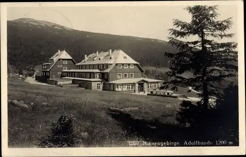 Ak Spindleruv Mlýn Spindlermühle Riesengebirge Region Königgrätz, Adolfbaude