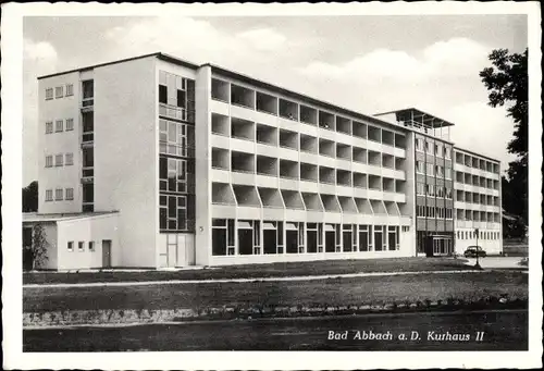 Ak Bad Abbach an der Donau Niederbayern, Kurhaus II
