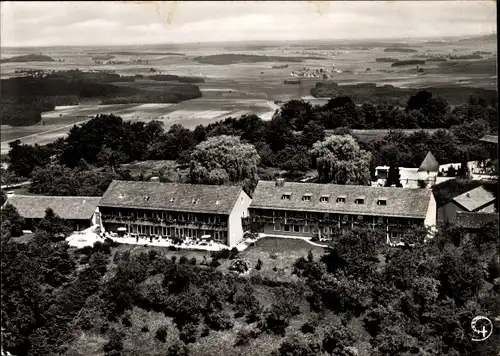 Ak Sulzbürg Mühlhausen in der Oberpfalz, Familien Erholungsheim, Luftbild