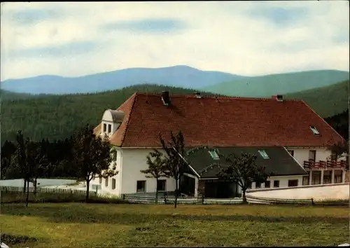 Ak Waldhäuser Neuschönau Niederbayern, Hotel Lusen