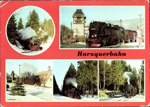 Ak Ilfeld am Harz Thüringen, Deutsche Eisenbahn, Harzquerbahn, Sorge, Birkenmoor, Schierke
