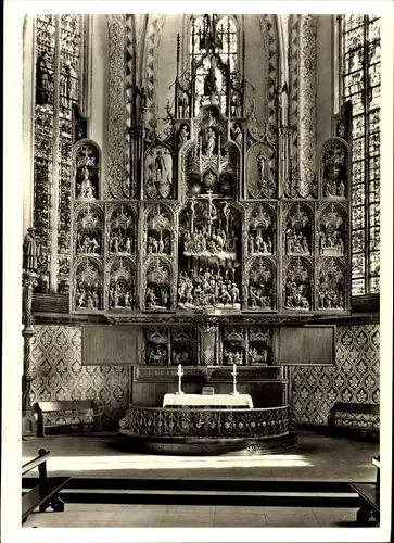 Ak Schleswig an der Schlei, Bordesholmer Altar, Hoher Chor des Domes St. Petri