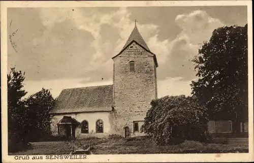 Ak Sensweiler in Rheinland Pfalz, Kirche