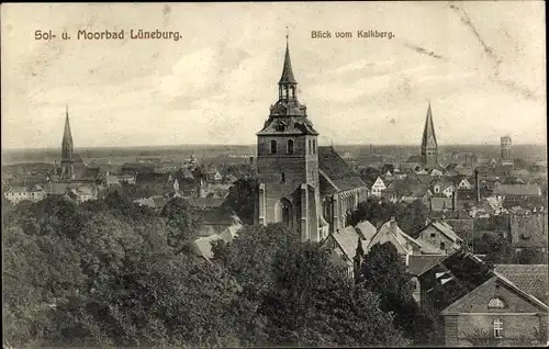 Ak Lüneburg in Niedersachsen, Blick vom Kalkberg