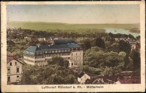 Ak Rhöndorf Bad Honnef am Rhein, Mütterheim