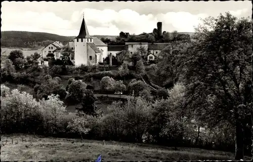 Ak Kronenburg Dahlem in der Nordeifel, Panorama