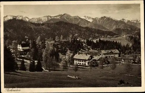 Ak Birkenstein Fischbachau in Oberbayern, Gesamtansicht