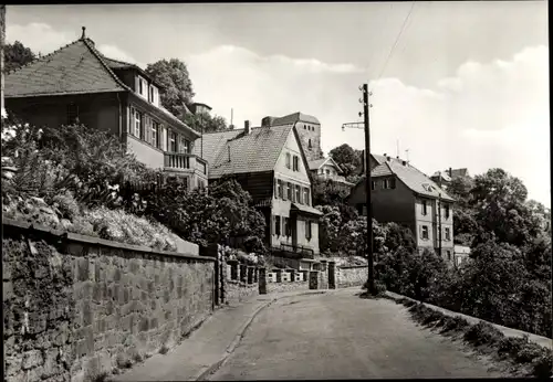 Ak Bad Frankenhausen am Kyffhäuser Thüringen, Am Weinberg