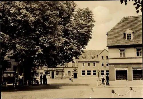 Ak Hohenmölsen im Burgenlandkreis, Marktplatz