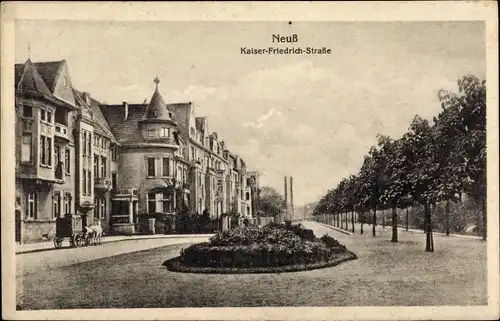 Ak Neuss am Rhein, Kaiser Friedrich Straße