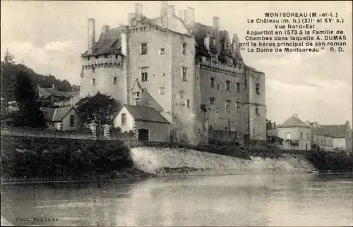 Ak Montsoreau Maine et Loire, Le Chateau