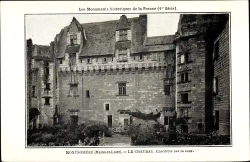 Ak Montsoreau Maine et Loire, Le Chateau