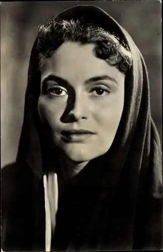 Ak Schauspielerin Gudrun Schmidt Ahrends, Portrait, Defa Film, Der Richter von Zalamea