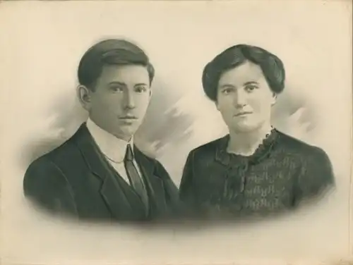 Foto Portrait, junger Mann und Frau