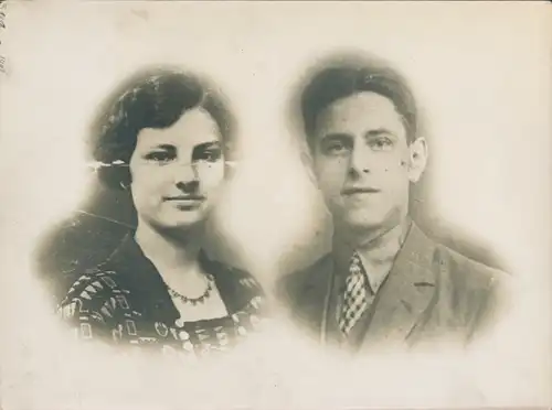 Foto Portrait, junger Mann und junge Frau