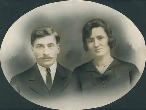 Foto Combalie, Henri, Toulouse, Portrait, Mann und Frau