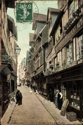 Ak Lisieux Calvados, La Rue aux Fevres