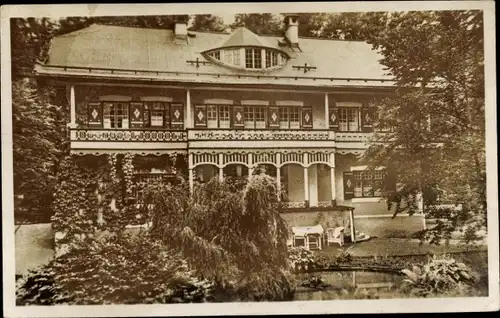 Foto Ak Berchtesgaden in Oberbayern, Gasthaus