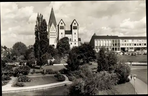 Ak Paderborn in Westfalen, Paderanlage, Kirche