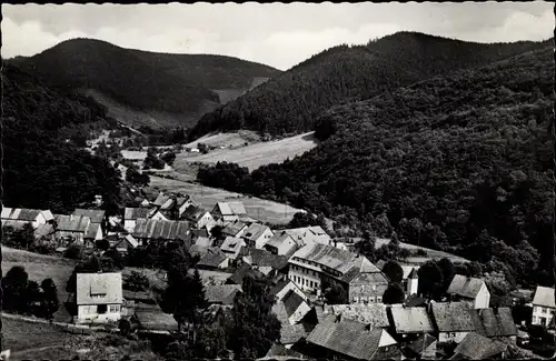 Ak Sieber Herzberg am Harz, Hotel Krone und Umgebung