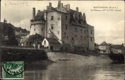 Ak Montsoreau Maine et Loire, Le Chateau