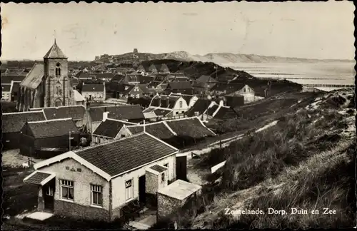 Ak Zoutelande Veere Zeeland Niederlande, Dorp, Duin en Zee