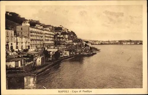 Ak Napoli Neapel Campania, Capo di Posilipo