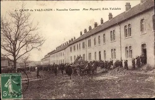 Ak Le Valdahon Doubs, Camp, Nouvelles Casernes
