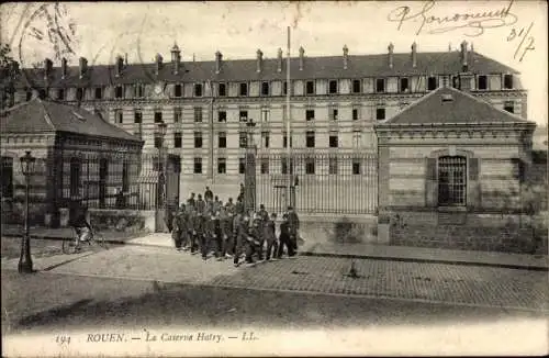 Ak Rouen Seine Maritime, La Caserne Hatry