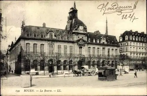 Ak Rouen Seine Maritime, La Bourse