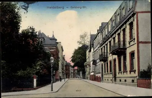 Ak Heidelberg am Neckar, Gaisbergstraße