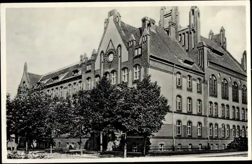 Ak Gussew Gumbinnen Ostpreußen, Friedrichsschule