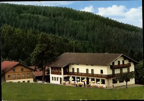 Ak Sankt Englmar in Niederbayern, Berggasthof Pension Markbuchen