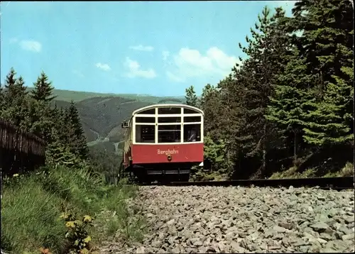 Ak Oberweißbach im Weißbachtal Thüringen, Bergbahn