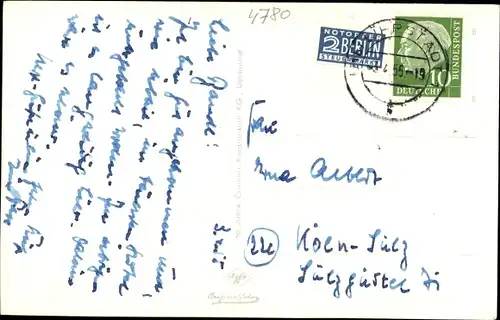 Ak Lippstadt in Westfalen, Markt, Rathaus, Lippeter, Im grünen Winkel