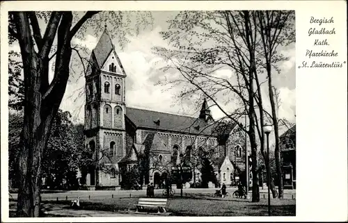 Ak Bergisch Gladbach Nordrhein Westfalen, Kath. Pfarrkirche St. Laurentius