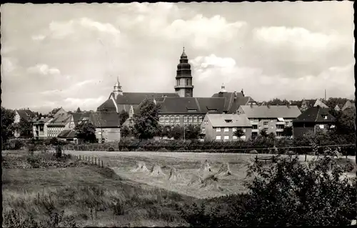 Ak Brambauer Lünen in Westfalen, Kath. Kirche, Schule