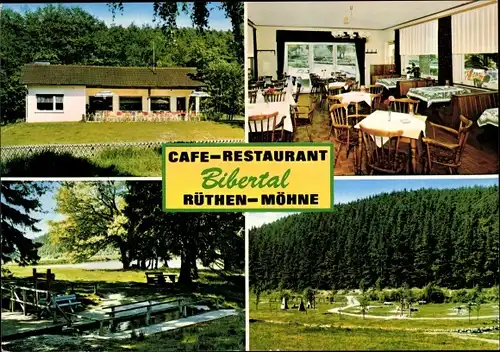 Ak Rüthen in Westfalen, Restaurant Bibertal