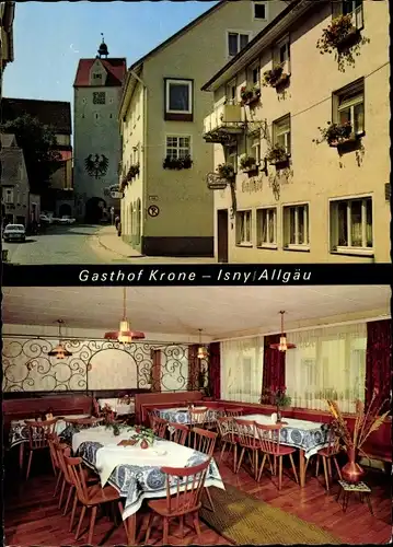 Ak Isny im Allgäu, Gasthof Krone