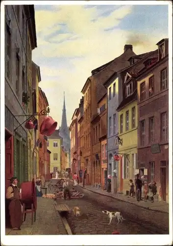 Künstler Ak Gaertner, Berlin Mitte, Parochialstraße 1831, Nationalgalerie, 700 Jahrfeier der Stadt