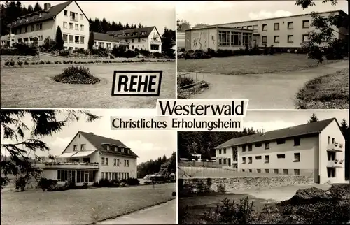 Ak Rehe Rennerod im Westerwald, Christliches Erholungsheim Westerwald