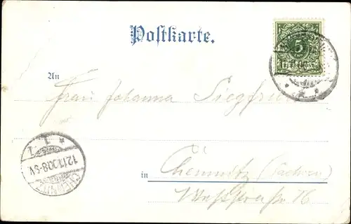 Litho Hattenheim Eltville am Rhein Hessen, Gasthof Ress, Hallgarter Zange, Salondampfer