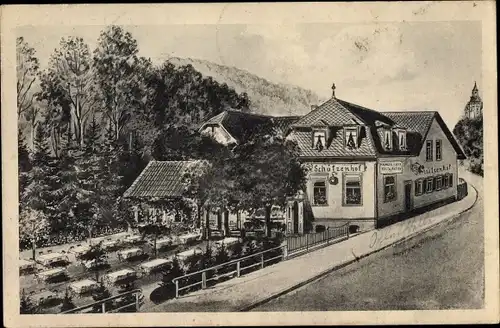 Ak Eppstein im Taunus, Restauration Schützenhof