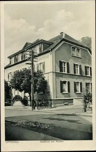 Ak Oppenau im Schwarzwald, Gasthof zur Krone