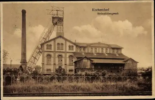 Ak Kochendorf Bad Friedrichshall Landkreis Heilbronn, Steinsalzbergwerk