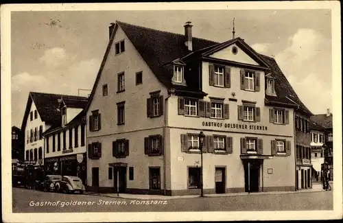 Ak Konstanz am Bodensee, Gasthof goldener Sternen