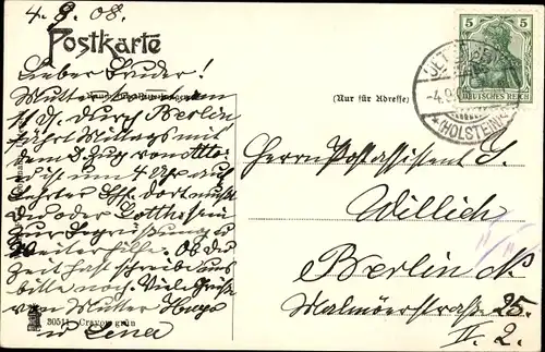 Ak Uetersen in Holstein, Königliches Seminar