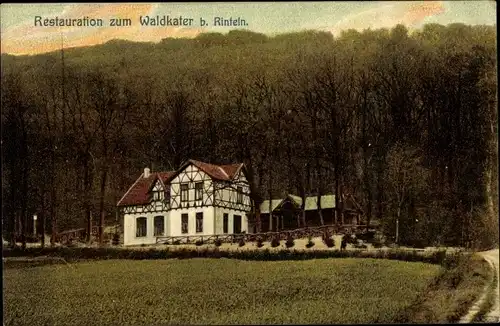 Ak Rinteln an der Weser, Restaurant zum Waldkater