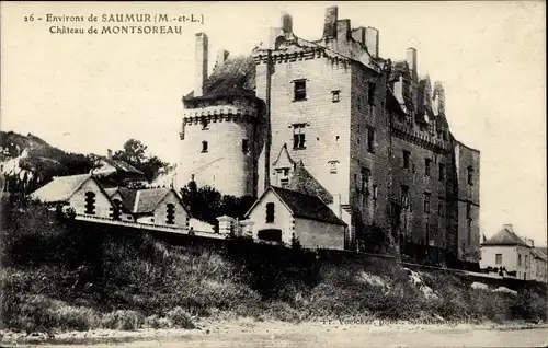 Ak Montsoreau Maine et Loire, Le Chateau