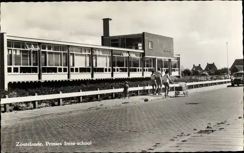 Ak Zoutelande Veere Zeeland Niederlande, Prinses Ireneschool